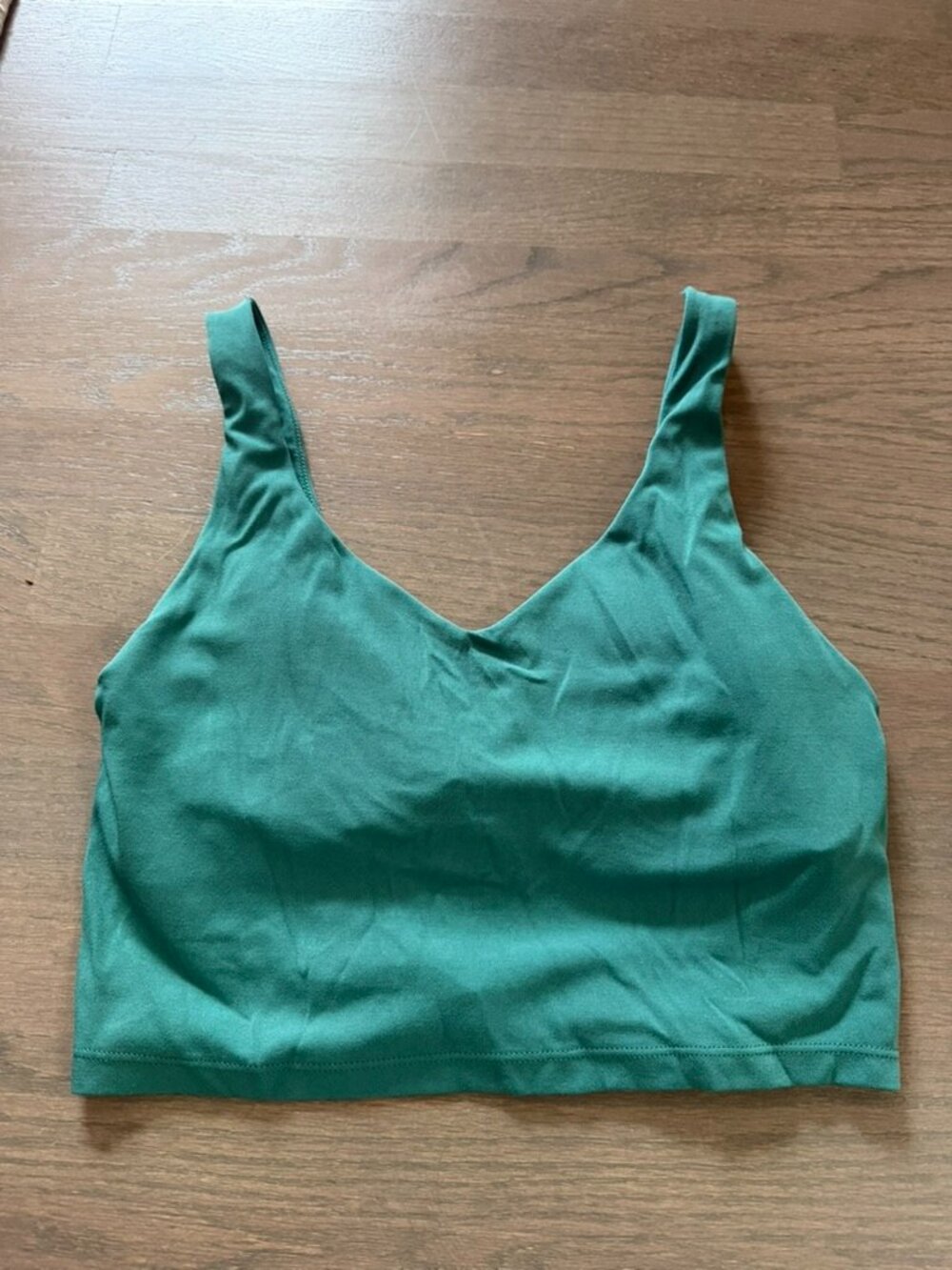 OFFLINE by Aerie Real Me Low Key Longline Sports Bra Green Size M
